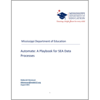 Cover of Automate: A Playbook for SEA Data Processes