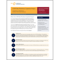 CEDS Data Warehouse Expansion Project PDF Thumbnail